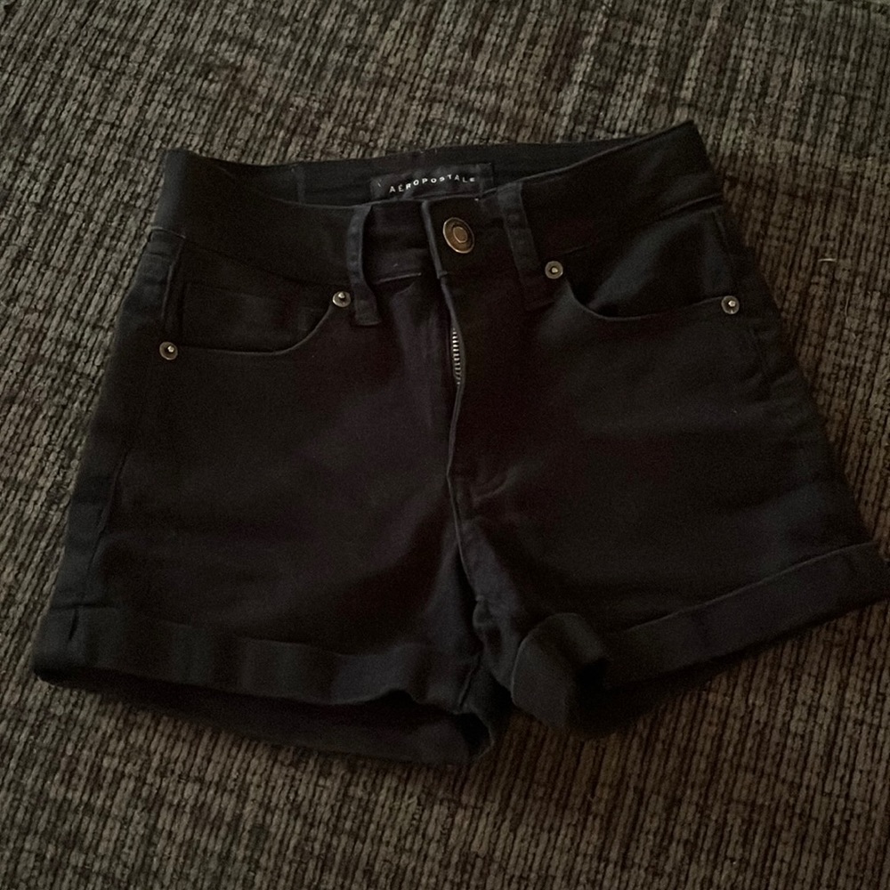 Aeropostale High Rise Midi Shorts